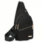 🔥50% DI SCONTO🔥Borsa a tracolla casual in tinta unita da donna