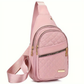 🔥50% DI SCONTO🔥Borsa a tracolla casual in tinta unita da donna