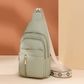 🔥50% DI SCONTO🔥Borsa a tracolla casual in tinta unita da donna
