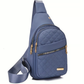 🔥50% DI SCONTO🔥Borsa a tracolla casual in tinta unita da donna
