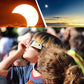 🕶️ Occhiali per l'osservazione dell'eclissi solare totale – Certificati ISO 12312-2 con filtro per smartphone 🌑