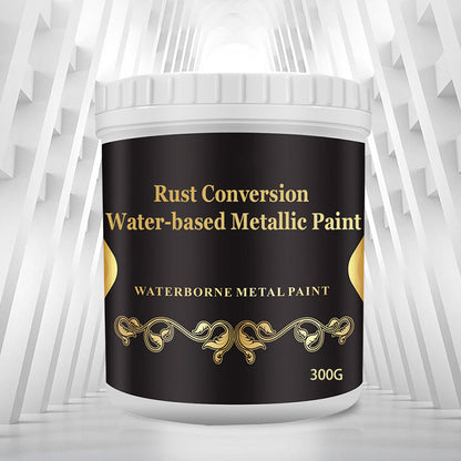 ⏰🔥 OFFERTA A TEMPO LIMITATO: -50%! 🎨 Vernice Metallizzata Antiruggine a Base d'Acqua – Trasforma le Superfici Arrugginite in Modo Rapido e Semplice ✨🛠️