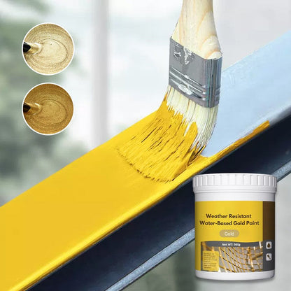 🔥 Vendita calda 50% di sconto 🔥 Colore oro resistente alle intemperie a base d'acqua
