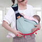 👶🌿 Marsupio Portabebè Leggero – Cotone + Mesh 3D Traspirante, 4 Posizioni, Supporto Collo, 0-36 Mesi, Max 20kg – 3 Colori 💚✨
