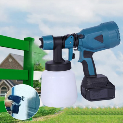 📢📢 SCONTO 50% !!! ⏰ Spruzzatore di vernice elettrico senza fili ad alta pressione