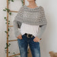 【Bellissimo scialle】💥Poncho Con Scollatura a Maglia per Donna