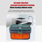 🍱⚡ Lunch Box Elettrica con Funzione di Riscaldamento | Contenitore Interno in Acciaio Inox | Capacità 1,8L | Anti-Perdita | Incl. Posate & Borsa | Per Casa & In Viaggio