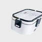 🍱⚡ Lunch Box Elettrica con Funzione di Riscaldamento | Contenitore Interno in Acciaio Inox | Capacità 1,8L | Anti-Perdita | Incl. Posate & Borsa | Per Casa & In Viaggio