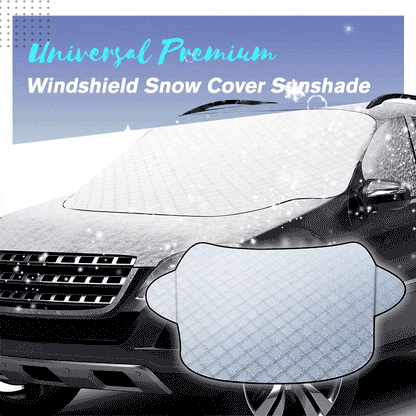 Parasole e copertura universale premium per parabrezza (protezione neve e sole)
