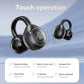 Auricolari clip-on con schermo a colori, supportano 134 lingue, Bluetooth V6.0, sono impermeabili, hanno un design ergonomico e offrono fino a 40 ore di autonomia
