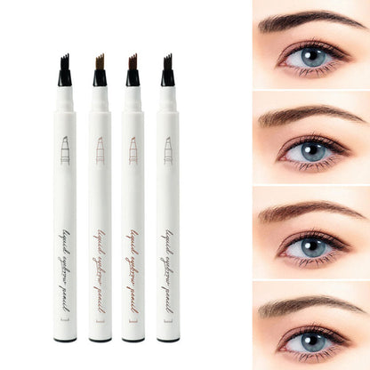 🎁SCONTO DEL 50%💥Matita liquida per sopracciglia a quattro punte (effetto microblading)