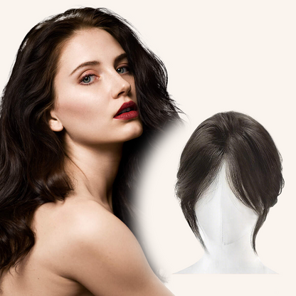 🔥Vendita calda🔥Ciocca di capelli parziale con frangia naturale a clip