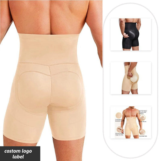 【💥Descontos das últimas 12 horas💥】💥Hot 50% Off🔥Modelos masculinos de cintura alta para levantamento de bumbum