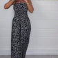 💖Sconto del 50%💖 Elegante tuta intera da donna dalla vestibilità morbida con stampa leopardata