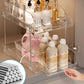 ⏳Offerta a tempo limitato⏰ Organizzatore estraibile multifunzione per il sottolavabo del bagno – Estensibile, compatibile con la presenza di tubature, contenitore trasparente ✨