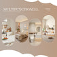 ⏳Offerta a tempo limitato⏰ Organizzatore estraibile multifunzione per il sottolavabo del bagno – Estensibile, compatibile con la presenza di tubature, contenitore trasparente ✨