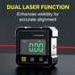 💥 Goniometro digitale magnetico a 4 lati con laser