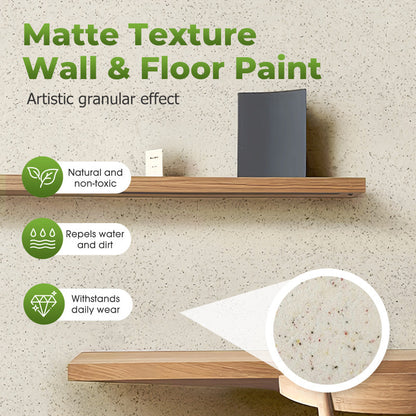 🎨 2025 Pittura Murale Effetto Pietra Matte Mara per Interni ed Esterni – La Scelta Definitiva per il Rivestimento delle Pareti 🌿