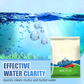 500g Polvere Premium per Cura dello Stagno | Chiarificatore d'Acqua & Controllo Alghe 🐟🌊🔬