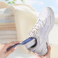 Spazzola per scarpe multifunzionale con manico lungo
