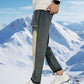 Pantaloni della tuta invernali caldi e impermeabili con coulisse