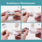 Set di filtri per l'acqua – Filtro domestico universale