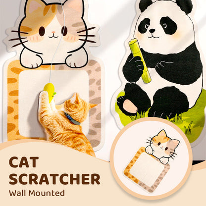 🐱 50% SCONTO ORA! 🔥 Tiragraffi per Gatti da Parete - Senza Installazione & Giocattoli Integrati, Perfetto per Unghie e Divertimento ✨