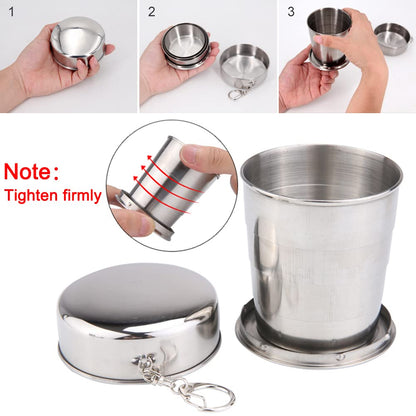 ⏰OFFERTA A TEMPO LIMITATO🔥SCONTO DEL 49%🔥Tazza pieghevole in accia