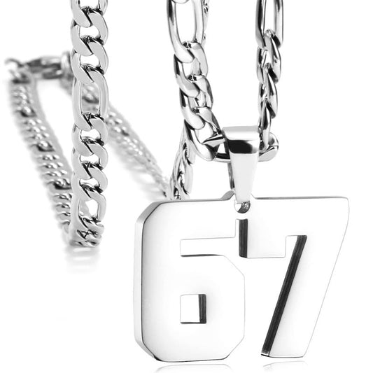 Collana con Ciondolo Numero 67
