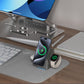 🔋Caricabatterie wireless 3 in 1, stazione di ricarica wireless pieghevole elettrica rotante a 180°, caricabatterie wireless portatile per iPhone, Watch e AirPods📱