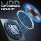 🔋Caricabatterie wireless 3 in 1, stazione di ricarica wireless pieghevole elettrica rotante a 180°, caricabatterie wireless portatile per iPhone, Watch e AirPods📱