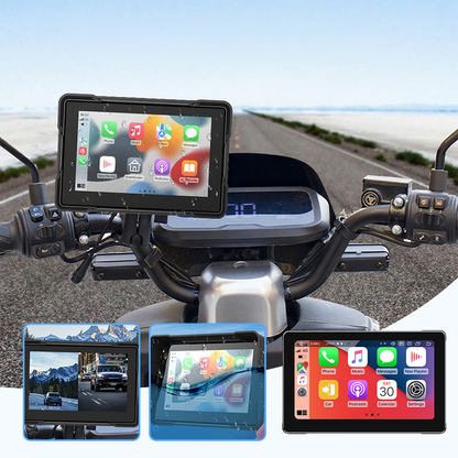 🔥 Offerta a tempo limitato: Dash Cam impermeabile anteriore e posteriore per moto