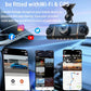 🏆Sconto del 50%!🚗Dashcam HD a 4 canali con registrazione anteriore, interna e posteriore🎥