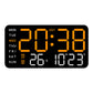 📢SCONTO DEL 50%! ORA!!!🔥Orologio da parete digitale LED decorativo multifunzionale, l'orologio digitale senza limiti per la moderna casa norvegese