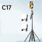 Treppiede cardanico di tracciamento con set di rotazione a 360°