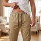 👖50% DI SCONTO🏃 Pantaloni da lavoro in felpa | Cintura con coulisse · Poliestere resistente · Gamba affusolata · Tasche multiple