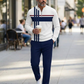 🔈🔈SCONTO DEL 50%🔥Set pullover e pantaloni con stampa grafica da uomo