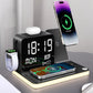 🥳OFFERTA SPECIALE 2026🥳Stazione di ricarica wireless rapida 7 in 1 con orologio