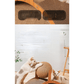 ✨ NOVITÀ 2026 – 50%! 🐱 Palla Graffiante in Sisal Naturale – Sisal Ecologico – Cava & Rotante & Doppia Faccia per Gatti & Divano Protetto