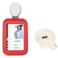 🪪 SCONTO DEL 50% ORA! 🔖 Porta badge retrattile con cordino – Clip girevole in metallo a 360°, cordino da 81 cm e fibbia di sicurezza a sgancio rapido 🛡️