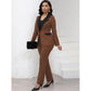 Completo formale moderno con pantaloni a gamba dritta