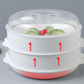 Vaporiera per microonde multistrato resistente al calore