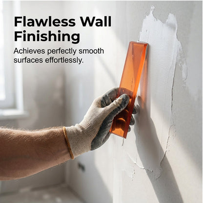 Raschiamento flessibile per stucco – Lama in acciaio inossidabile, impugnatura ergonomica e perfetta per lavori di precisione 🛠️