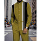 Set Uomo Camicia a Righe e Pantaloni 2 Pezzi