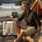 🥳OFFERTA IMPERDIBILE 2026🩳SCONTO DEL 60%! Pantaloncini cargo leggeri – Tessuto traspirante, lunghezza al ginocchio. Tasche sicure per telefono e chiavi. Comodi per tutto il giorno. ✅☀️