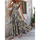 🌸 SCONTO DEL 50% A TEMPO LIMITATO! 👗 Maxi abito da donna floreale con scollo a V e corpetto smock – Elegante, bohémien, leggero 🦋