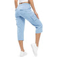 👖 SCONTO del 50% a tempo limitato! ✨ Capri Cargo da donna leggeri – 6 tasche, vita con coulisse, traspiranti 🌿