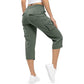 👖 SCONTO del 50% a tempo limitato! ✨ Capri Cargo da donna leggeri – 6 tasche, vita con coulisse, traspiranti 🌿