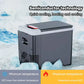 Riscaldatore/refrigerante portatile per auto 🧊 Differenza di temperatura di 20℃, potente raffreddamento/riscaldamento ♨️ Può contenere 6 bottiglie d'acqua + snack 🍎 Funzionamento silenzioso a soli 45 decibel 🔇 Indispensabile per l'uso all'aperto ⛺