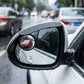 Specchietti per Angolo Cieco Regolabili con Visiera Antipioggia per Auto